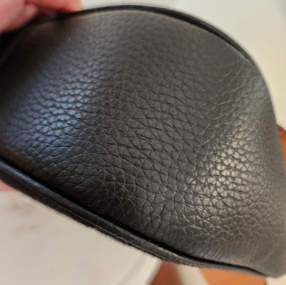 Coach Amelia Saddle Bag Black Denim & Pebbled leather NWT - Picture 10 of 10